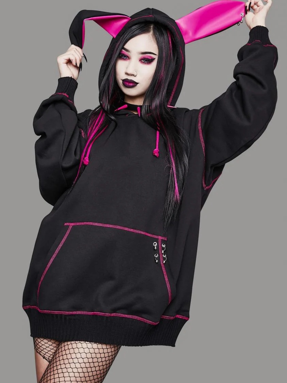 Tail to Tell oversized hoodie by widow Bunny hoodie